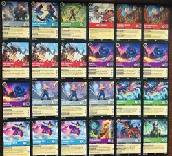 Disney Lorcana Wilds Unknown/ Winterspell Super Rare Card Lot Non Foil - Image 2