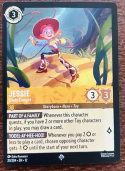 Disney Lorcana Wilds Unknown/ Winterspell Super Rare Card Lot Non Foil - Image 4
