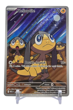 Helioptile 143/132 Mega Evolution Illustration Rare Pokemon Card NM - Image 1