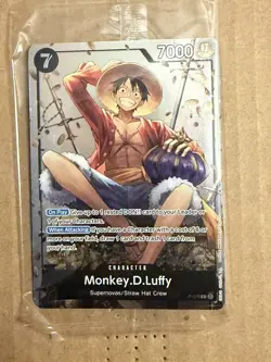Monkey.D.Luffy (Tin Pack Set Vol. 2) P-075 One Piece Promotion Cards Foil - Image 1