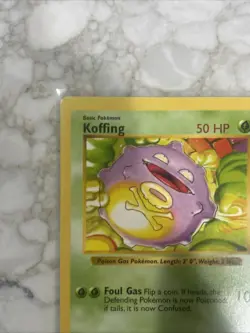 Pokemon TCG Koffing Shadowless Base Set 51/102 For 1 Card - Image 4