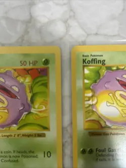 Pokemon TCG Koffing Shadowless Base Set 51/102 For 1 Card - Image 5