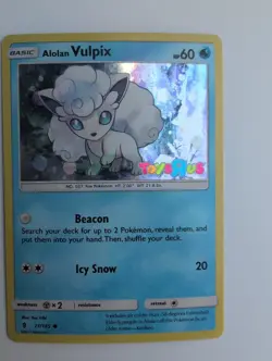 Pokemon Card - Alolan Vulpix Guardians Rising 21/145 Toys R Us Promo - Image 1