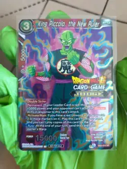 King Piccolo The New Ruler JUDGE STAMP Foil Dragon Ball Super Card Game CCG DBS - Image 2