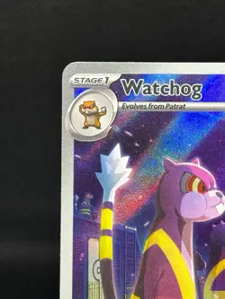 Watchdog 97/86 Holo Chaos Rising Illustration Rare Pokemon Card NM - Image 2