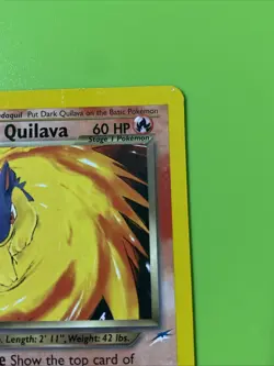 Pokemon TCG Dark Quilava Neo Destiny Card 39/105 Unlimited Uncommon NM 🔥🔥 - Image 3