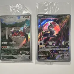 Pokemon TCG Pokemon Center Sealed Stamped Promo - Miraidon And Koraidon - Image 1