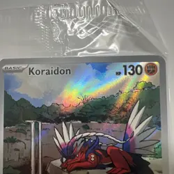 Pokemon TCG Pokemon Center Sealed Stamped Promo - Miraidon And Koraidon - Image 2