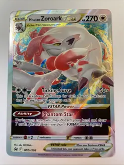 Hisuian Zoroark VSTAR SWSH298 - SWSH: Sword & Shield Promo Cards (NM) - Image 1