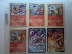Pokemon Card Lot Charizard EX M Charizard EX Sylveon EX RC Holo Rare 9 Cards - Image 2