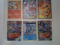 Pokemon Card Lot Charizard EX M Charizard EX Sylveon EX RC Holo Rare 9 Cards - Image 3
