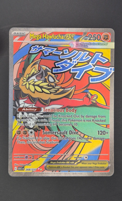 Pokemon TCG Mega Hawlucha ex 268/217 Mega Attack Rare – Ascended Heroes – NM - Image 1