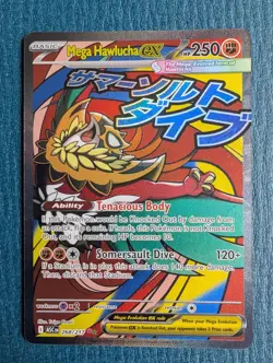 Ascended Heroes Mega Hawlucha ex 268/217 Special Illustration Rare - Pack Fresh! - Image 1