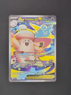 Mega Clefable ex 103/088 Ultra Rare Perfect Order Pokemon NM - Image 1