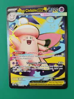 Mega Clefable Ex Pokemon Card Perfect Order Full Art Ultra Rare 103/088 NM - Image 1