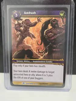 Ambush Wow Tcg 79/319 - Image 1