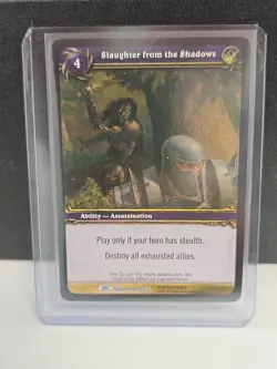 Slaughter From The Shadows Wow Tcg 88/319 - Image 1