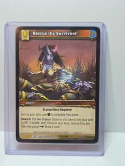 Rescue The Survivors! Wow Tcg 297/319 - Image 1
