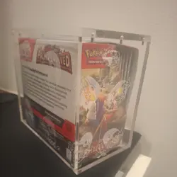 Pokemon Scarlet & Violet Paldea Evolved Booster Box - Sealed - with Acrylic case - Image 2
