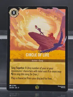 Disney Lorcana Circle of Life 26/204 Fabled Legendary - Image 1
