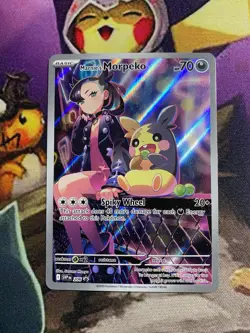 Marnie's Morpeko 206 Holo - Scarlet & Violet Promo - Pokemon TCG NM - Image 1