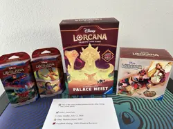 Disney Lorcana Reign of Jafar Lot Trove + Quest + 2 Starter Decks Factory Sealed - Image 1