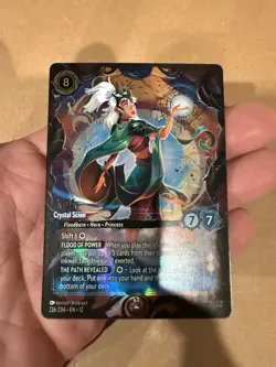 Kida -Crystal Scion (Enchanted) Disney Lorcana Wilds Unknown W/ Jessie And Dale! - Image 1