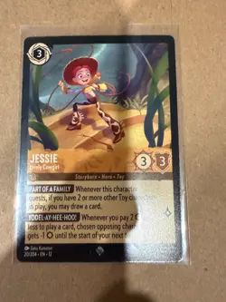 Kida -Crystal Scion (Enchanted) Disney Lorcana Wilds Unknown W/ Jessie And Dale! - Image 5