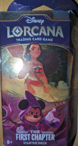 Disney Lorcana The First Chapter Starter Deck Amber Amethyst |BRAND NEW SEALED - Image 1