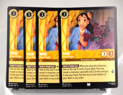 Disney Lorcana TCG Winterspell Nani Stage Manager 20/204 Uncommon x4 - Image 1