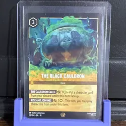 Disney Lorcana The First Chapter The Black Cauldron 32/204 Item Cold Foil Rare - Image 1
