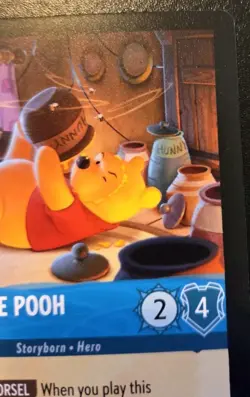 Winnie The Pooh - Hungry Bear 151/204 Common Winterspell Disney Lorcana TCG - Image 3