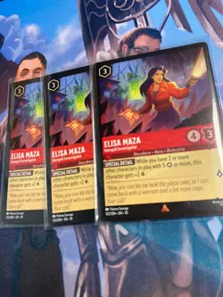 Elisa Maza - Intrepid Investigator Whispers Well 4x x4 Disney Lorcana Playset - Image 1