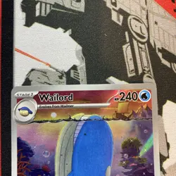 Wailord 162/159 Full Art Sv09: Journey Together Holo Pokemon Mint/Near Mint - Image 5
