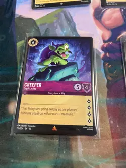 Creeper - Loyal Lackey Whispers Well 4x x4 Disney Lorcana Playset - Image 1