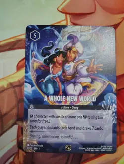 A Whole New World 10 Disney Lorcana Promo Cards Regular - Image 1