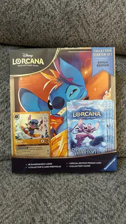 Disney Lorcana: Winterspell Collection Starter Set - Stitch Edition - Image 1