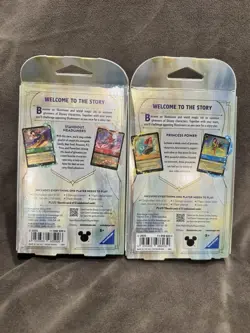 Disney Lorcana Fabled Starter Decks (SET OF 2) Ravensburger FACTORY SEALED - Image 2