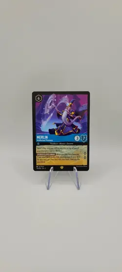 Disney Lorcana TCG: Merlin 159/204 Legendary Regular - Shimmering Skies - NM - Image 2