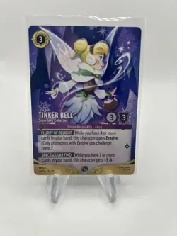 Tinker Bell Snowflake Collector Disney Lorcana Participation Promo 33/P3 - Image 1