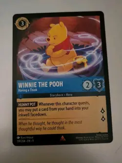 Disney Lorcana TCG - Fabled: Winnie The Pooh (159/204) - Rare - Near Mint - Image 1