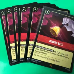 Dinner Bell Fabled 4x x4 Disney Lorcana Playset - Image 1