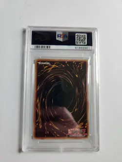 Konami 2007 Yu-Gi-Oh! Magician of Black Chaos PP01-EN001 Secret Holo PSA 10 - Image 2