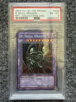 Yu-Gi-Oh! B. Skull Dragon BPT-006 Limited Edition Reverse Foil Error PSA 6 EX-MT - Image 1