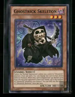 GHOSTRICK SKELETON LVAL-EN024 C YU-GI-OH 1ST EDITION NM/M - Image 1