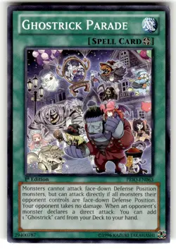 Ghostrick Parade PRIO-EN063 1st Edition Yugioh Common NM - Image 1