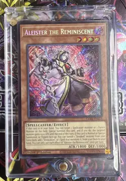 Yu-Gi-Oh! Aleister The Reminiscent CORI-EN015 Secret Rare 1st Ed. - Image 1