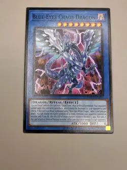 Yugioh! 2x Blue-Eyes Chaos Dragon SDWD-EN010 Common NM - Image 2