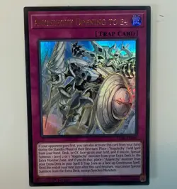 Konami Yu-Gi-Oh! Angelechy Opening to E-4 CORI-EN096 Secret Rare 1st Ed Foil - Image 1