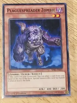 Plaguespreader Zombie SDSE-EN021 1st Edition Common NM Yugioh - Image 1